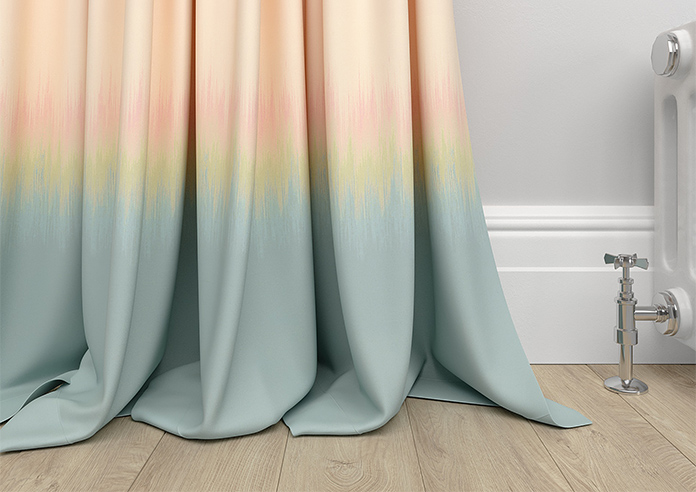 Petal & Block Monsoon Mist, Dhara - Made to Measure Curtains - Image 6